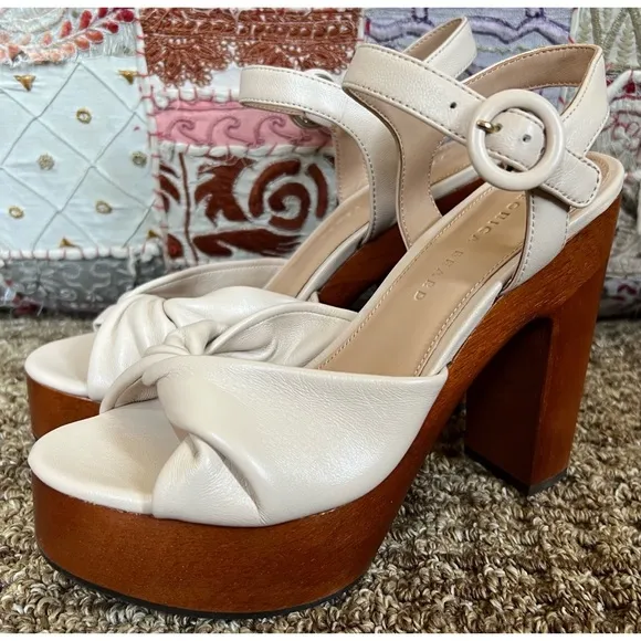 Veronica Beard Gela Heeled Sandals 7