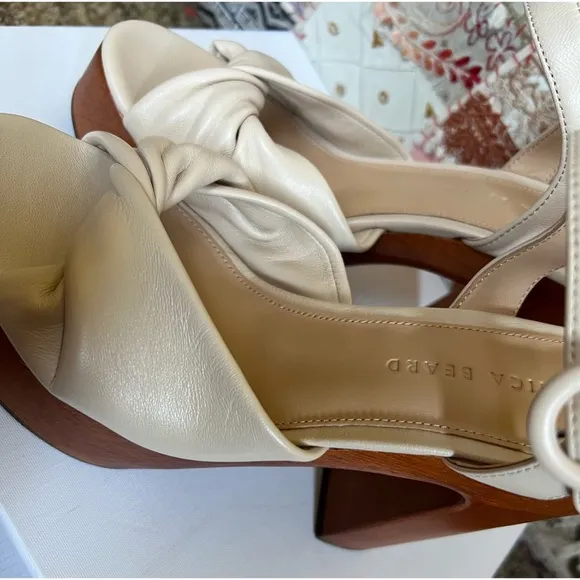 Veronica Beard Gela Heeled Sandals 7