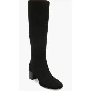 VINCE NWOB Maggie Knee High Black Suede Boots