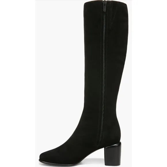 VINCE NWOB Maggie Knee High Black Suede Boots
