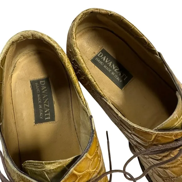 Vintage Davanzati Oxford Dress Shoes 8