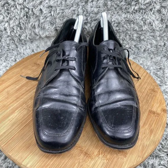 Vintage Florsheim Richfield Apron Toe Oxford Dress Shoes Men's 9 D