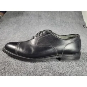 Vintage Footjoy Classics Oxford Dress Shoes Men Sz 11.5B Black Leather Formal US