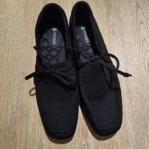 VIVAIA Women's Square-Toe Jackie SlipOn Driver‎ Loafers Size 10 (41.5) Black NEW