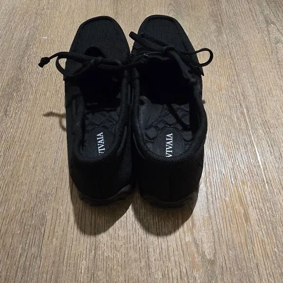 VIVAIA Women's Square-Toe Jackie SlipOn Driver‎ Loafers Size 10 (41.5) Black NEW