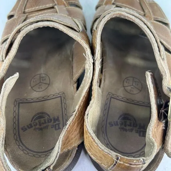 VTG Dr. Martins Men's Rustic Grizzly Open-Toe US 11 Fisherman Sandals Shoes