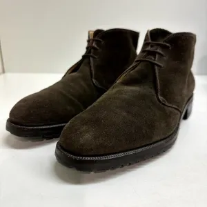 VTG Gravati x Wilkes Bashford Dark Brown Suede Chukka Boots Made in Italy 9.5