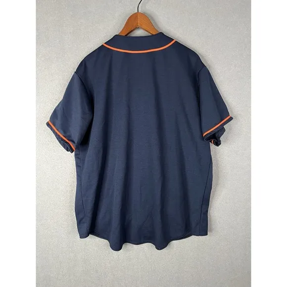VTG University of Illinois Fighting Illini Baseball Jersey Majestic XL