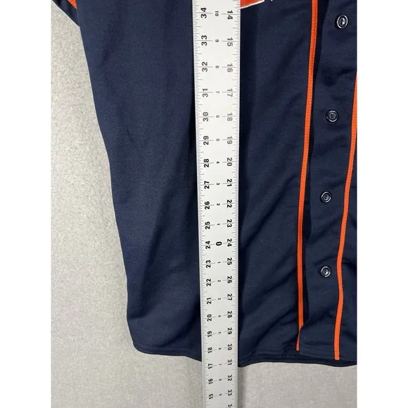 VTG University of Illinois Fighting Illini Baseball Jersey Majestic XL