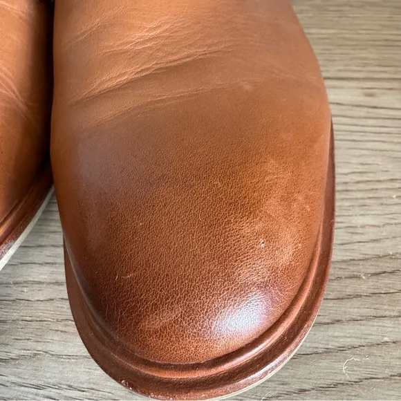 Warfield &amp; Grand James British Tan Double Monk Mens Dress Shoes Size 11.5 80919