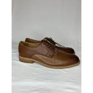 Warfield &amp; Grand Shoes Mens 9 Dylan Dress Lace Up Oxfords‎ 63611 Brown Leather