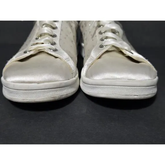 Wedding Sneakers~Jewel Badgley Mischka~Crystal Embellished Satin~Sz6~Style:Marla