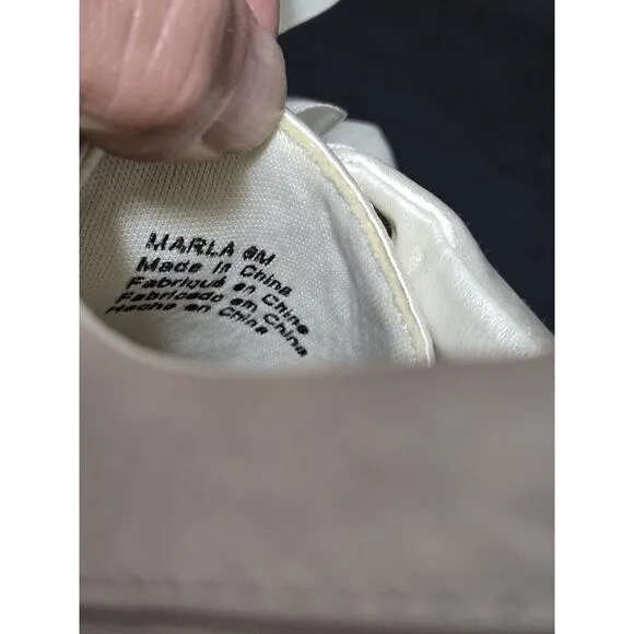 Wedding Sneakers~Jewel Badgley Mischka~Crystal Embellished Satin~Sz6~Style:Marla