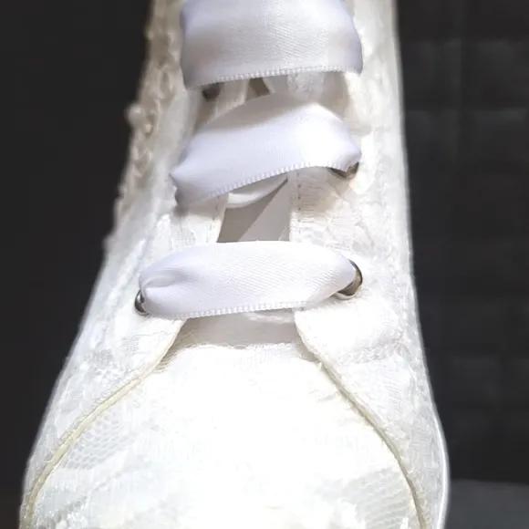 Wedding Wedge Lace Boots