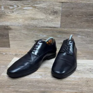 Wolf &amp; Shepard Black Leather Oxford Dress Shoes Men's Size 9