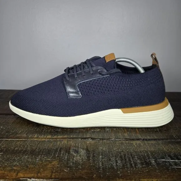 Wolf and Shepherd Swiftknit Derby Knit Mens Size 11 Lace Up Shoes Blue White