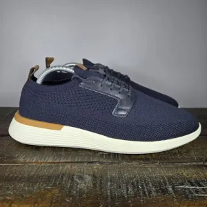 Wolf and Shepherd Swiftknit Derby Knit Mens Size 11 Lace Up Shoes Blue White