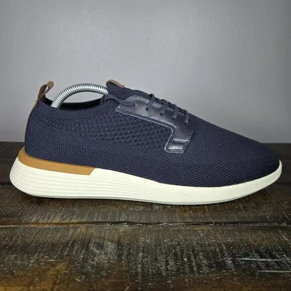 Wolf and Shepherd Swiftknit Derby Knit Mens Size 11 Lace Up Shoes Blue White
