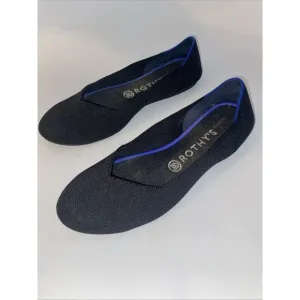 Women's Rothy's Blue Flat Slip-On Loafers 8.5 Round Toe Stretch Ballet Light