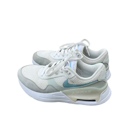 Womens size 9 Nike Air Max Heel System Summit White Ocean Bliss Shoes DM9538-105