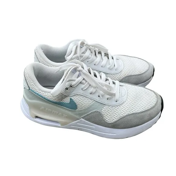 Womens size 9 Nike Air Max Heel System Summit White Ocean Bliss Shoes DM9538-105