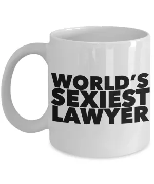 World's Sexiest Lawyer Mug Ceramic Coffee Cup