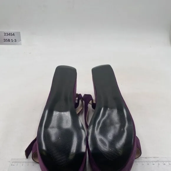 XYD Women Platform Sandals Ankle Strap Slingback Wedge Heels Open Toe Purple