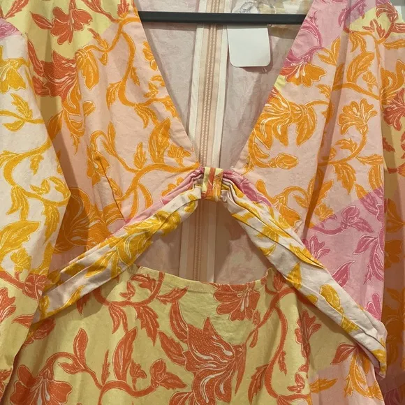 Yellow Cutout Mini Dress&quot; by Derek Lam 10 Crosby