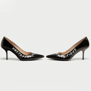 ZARA  Ambitious Unstoppable Black Pointed Toe HeelShoes 81/2